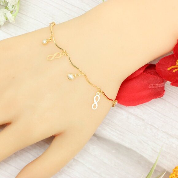 "Trendy Handmade Bracelet – A Thoughtful Gift for Girls & Women | UNVRC1014 - Picture 7 of 10